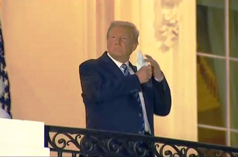 Trump tem alta de hospital após três dias internado com Covid-19