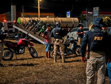 PRF realiza Operação de Segurança Viária e combate ao crime na BR-163 em Nova Mutum,MT