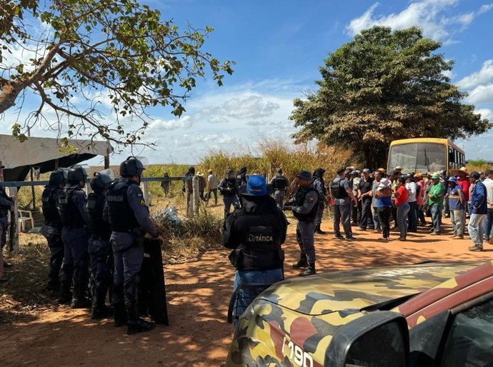 Forças de segurança frustram tentativas de invasão de terras em Novo Mundo e São José do Xingu, MT