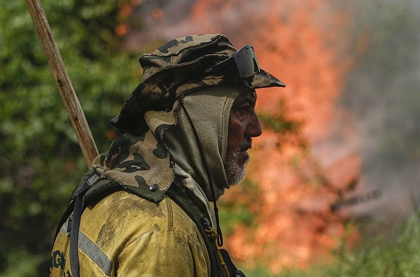 Brigadistas intensificam trabalho de combate a incêndios no Pantanal