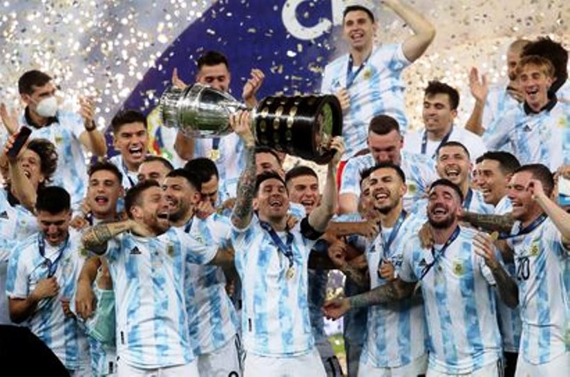 Argentina vence Brasil no Maracanã, conquista a Copa América e quebra jejum de 28 anos sem título