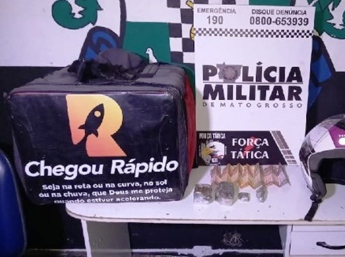 Força Tática prende homem que vendia drogas por delivery