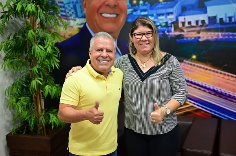 Chico recebe prefeita de São Félix do Araguaia nesta segunda-feira (11)