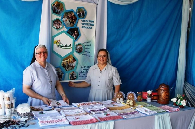 Irmãs Beneditinas fazem arrecadação para manter Centro de Convivência e Fortalecimento de Vínculos no Pedra 90
