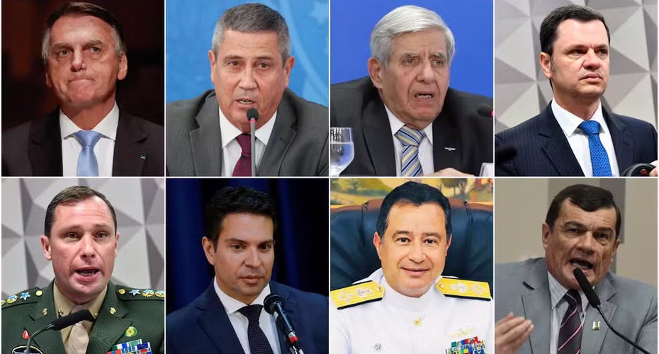 Trama golpista: STF ouvirá Bolsonaro e outros 7 réus em ação penal; saiba o que diz a PGR sobre cada um