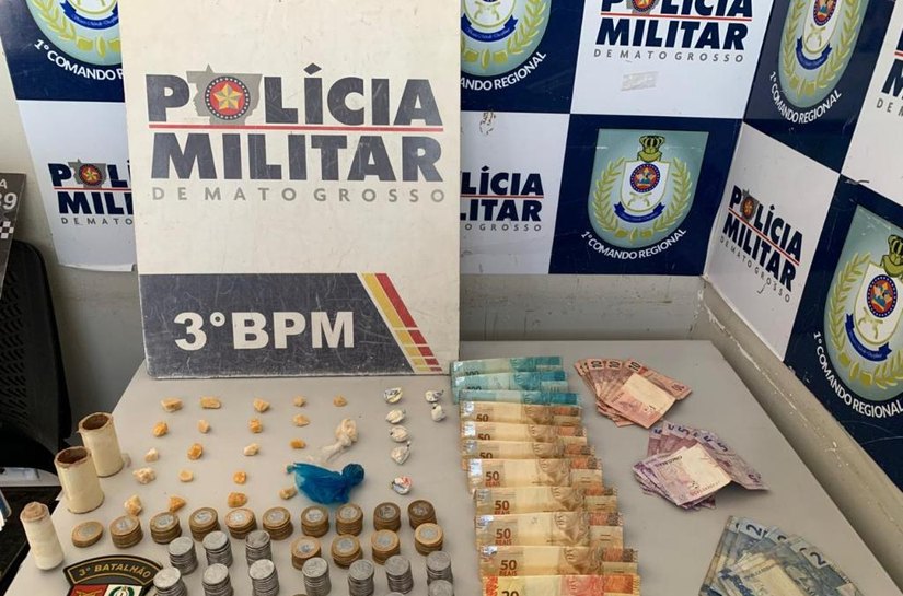 Polícia Militar liberta vítima de cárcere privado e desarticula ponto de venda de drogas