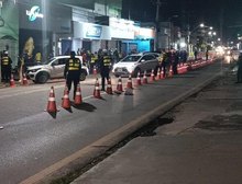 Operação Lei Seca intensifica fiscalização e encaminha oito pessoas à delegacia