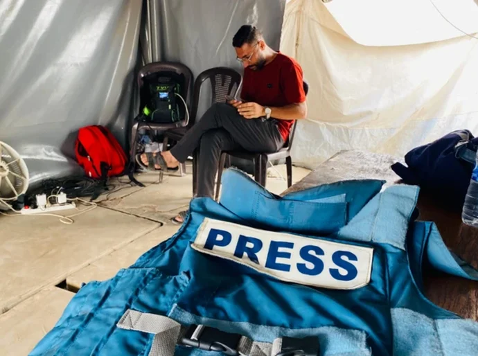 'Exaustão, fome e medo': como é ser jornalista em Gaza