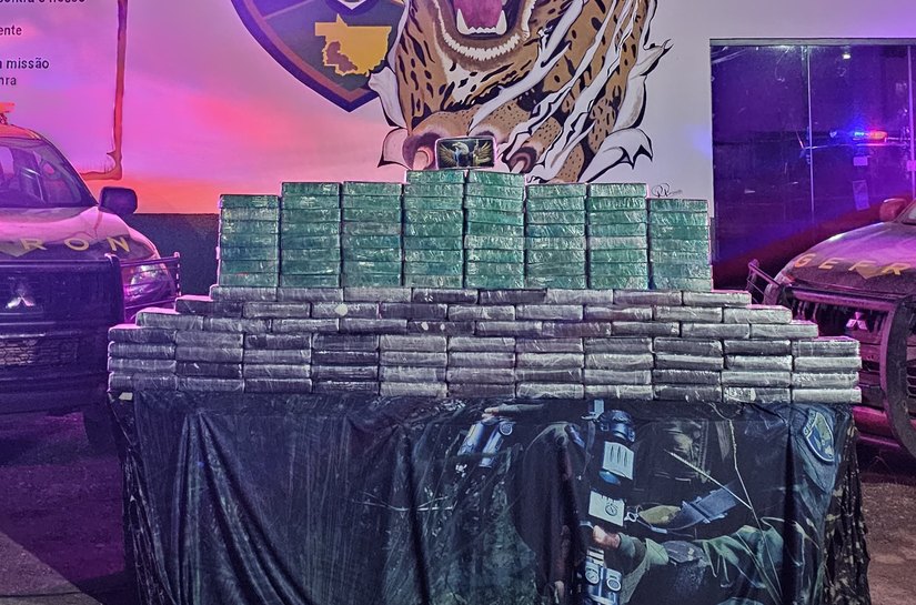 Gefron apreende 136 quilos de cocaína e leva prejuízo de R$ 2,9 milhões às facções criminosas