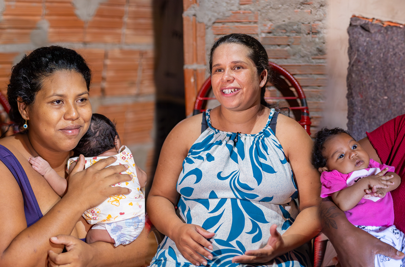 Com cuidado e apoio, mães cuiabanas sonham com futuro melhor para os filhos