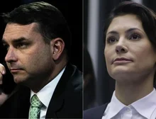 Solução para crise entre Flávio e Michelle depende de Bolsonaro
