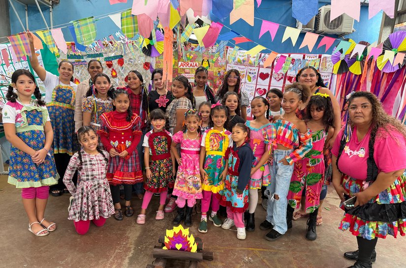 Siminina promove festas juninas e atividades culturais em cinco unidades de Cuiabá