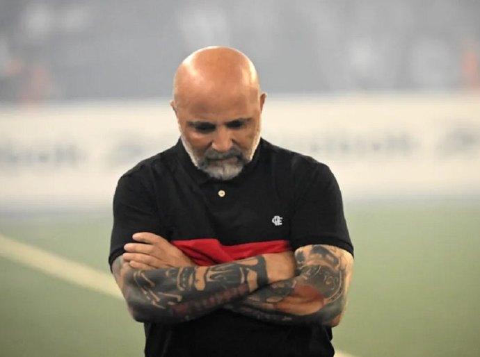 Flamengo demite o técnico Jorge Sampaoli
