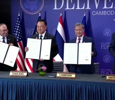 Tailândia e Camboja assinam acordo de paz mediado por Trump
