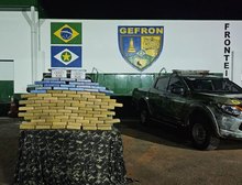 Gefron apreende 146 quilos de cocaína e causa prejuízo de R$ 2,8 milhões às facções criminosas