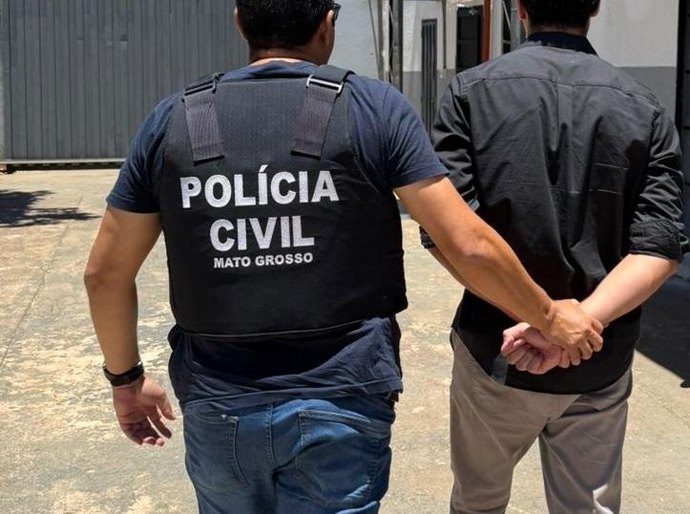 Polícia Civil prende homem que descumpriu medida protetiva e procurava ex-companheira em Cuiabá
