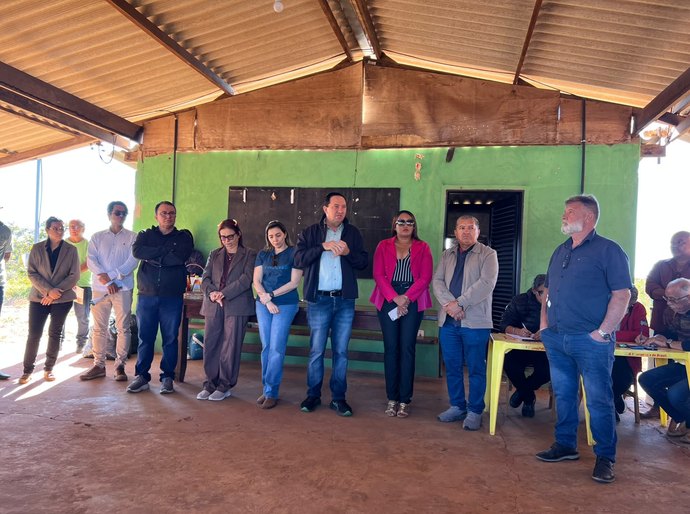Veja Fotos e Vídeo: Deputado Estadual de MT participa de reunião um dia após início do defeso eleitoral