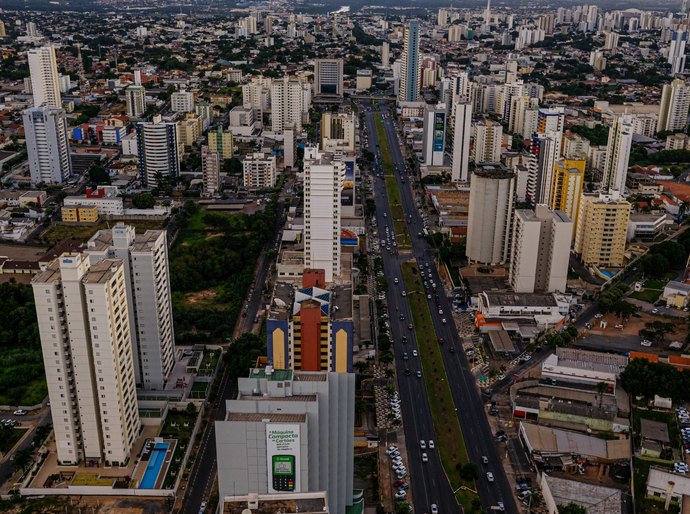 Trajeto de ida e volta do BRT ao centro de Cuiabá poderá levar até 45 minutos