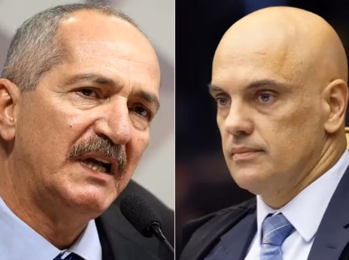'O senhor não tem condição de avaliar a língua portuguesa'; 'não admito censura': entenda conversa que levou Alexandre de Moraes a ameaçar prender Aldo Rebelo