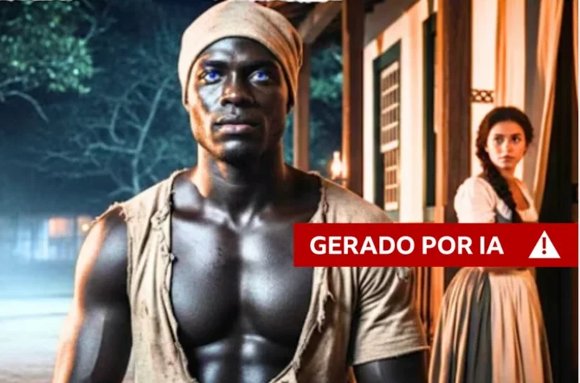 Os vídeos de IA que erotizam história brutal do Brasil e têm milhões de visualizações no YouTube