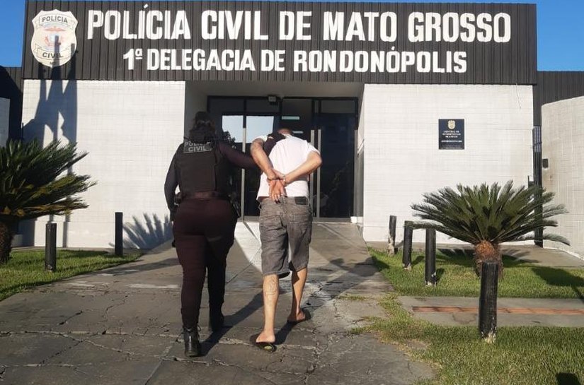 Homem condenado a quase 20 anos por roubo e receptação é preso pela Polícia Civil