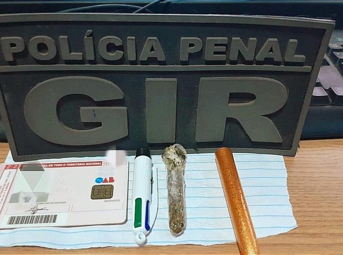 Advogado é preso ao tentar entregar droga a preso de segurança máxima na Penitenciária Central de Cuiabá