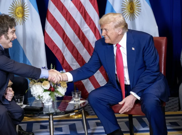 Trump diz que Milei teve 'muita ajuda' dos EUA para vencer eleições