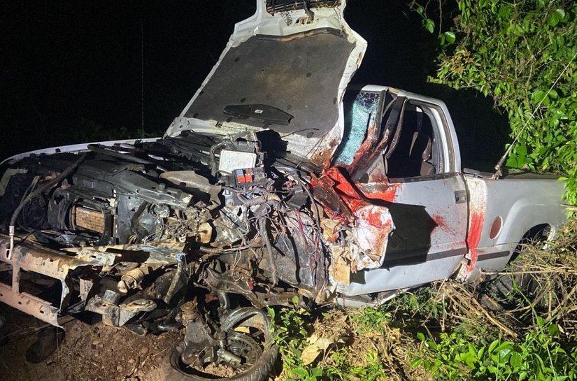 Acidente entre S10 e motocicleta mata 2 em Porto dos Gaúchos, MT