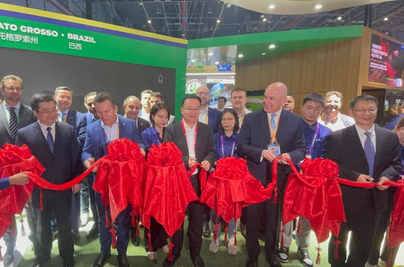 Estande de Mato Grosso é inaugurado na maior feira de importação da China
