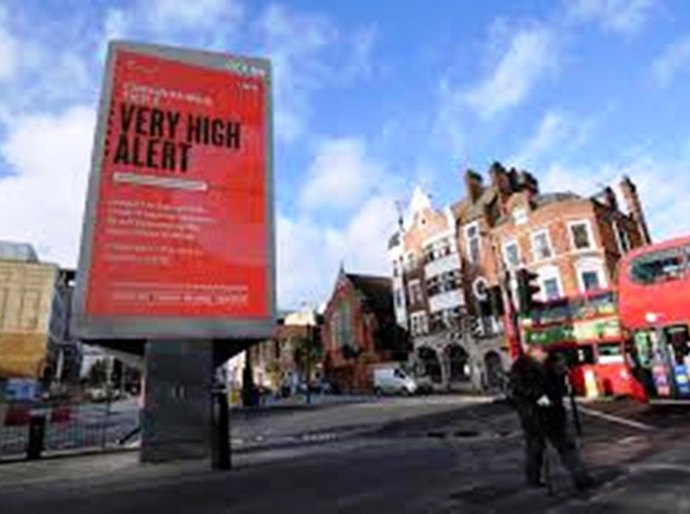 Reino Unido diz que mutação do novo coronavírus está 'fora de controle'