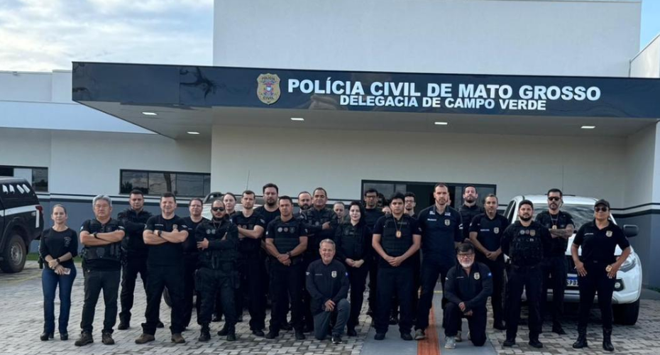 Polícia Civil cumpre 18 mandados em Campo Verde contra grupo especializado em estelionato virtual