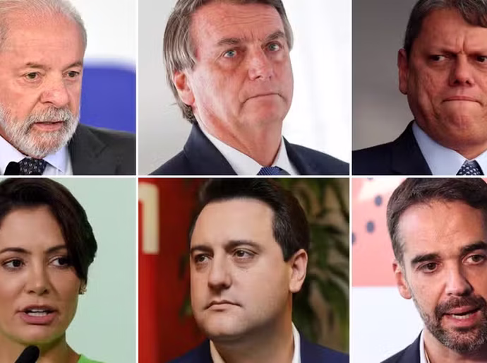 Nomes da direita ganham fôlego e empatam com Lula no 2º turno, diz Quaest