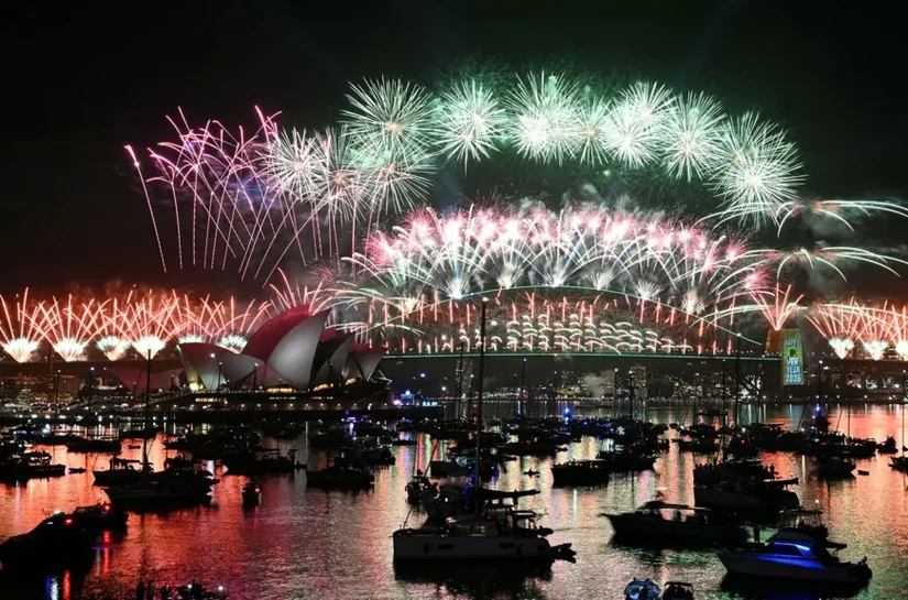 Em imagens: O Ano Novo é recebido em todo o mundo