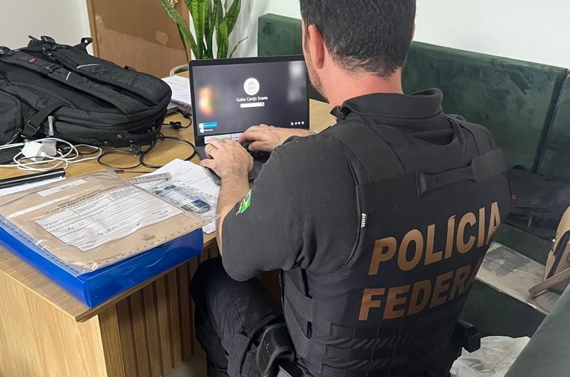 Veja Fotos: Polícia Federal faz Operação Portokali em MT e mais 4 estados contra o tráfico transnacional