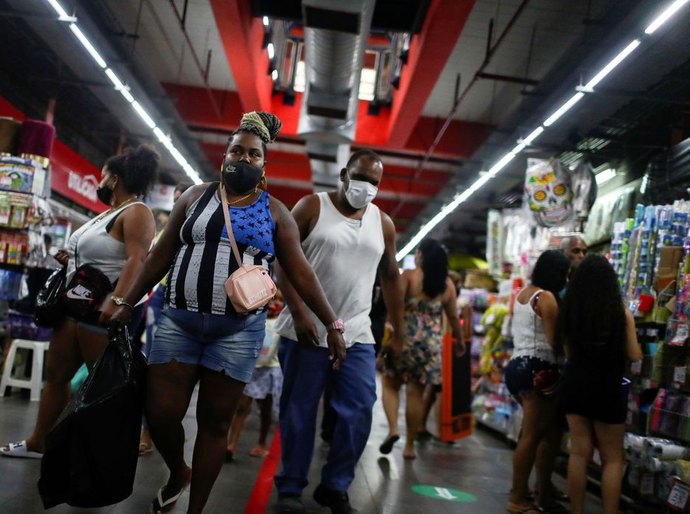 Brasil tem 49.976 mil mortes e 1,06 milhão de casos de Covid-19