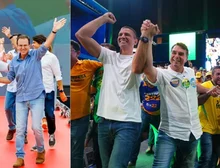 Lula e Flávio travam batalha de discurso contra o crime em atos no Rio