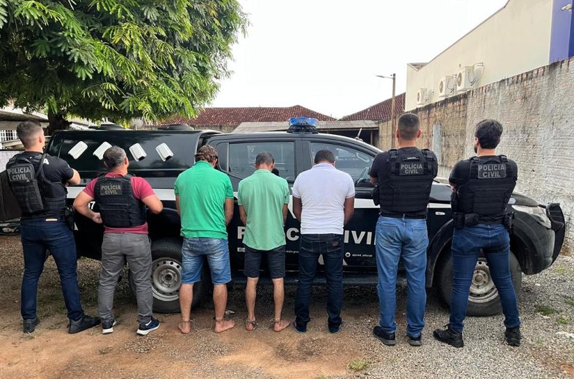 Polícia Civil prende irmãos e amigo envolvidos em homicídio ocorrido no último sábado em Nova Bandeirantes, MT