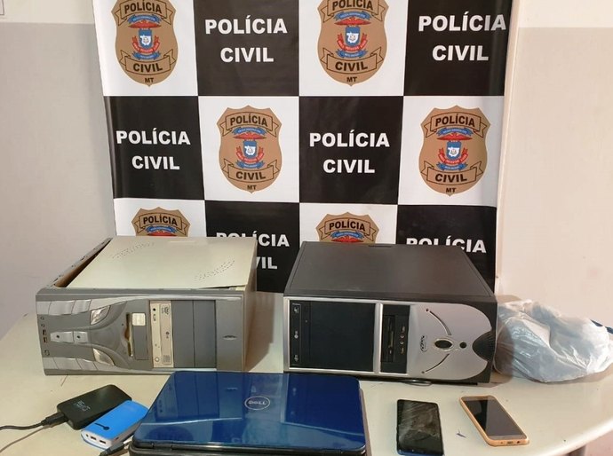 Operação nacional cumpre mandado em MT e homem é preso em flagrante com conteúdo de pornografia infantil