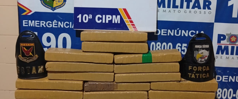 Rotam apreende 19 tabletes de entorpecentes e prende suspeito por tráfico em Aripuanã