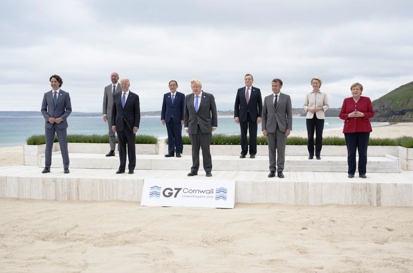 G7 enfatiza vacinas e retomada pós-Covid na 1ª cúpula de Biden e última de Merkel