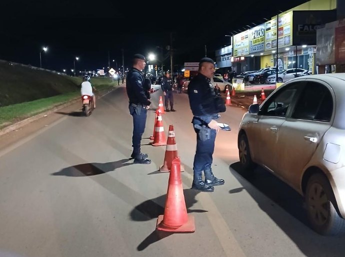 Operações Lei Seca resultam na prisão de 19 condutores por embriaguez em Cuiabá e mais duas cidades do interior
