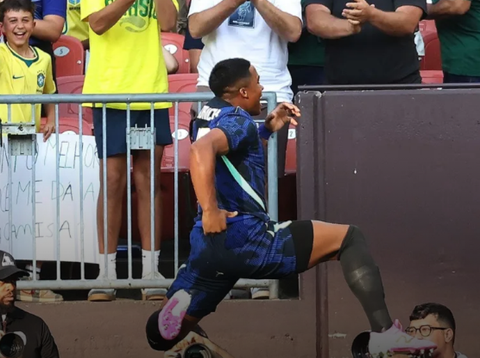 Endrick brilha, Brasil vence o Egito e encerra preparação para a Copa
