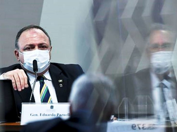 Pazuello à CPI: “Não comprei nenhum comprimido de hidroxicloroquina”