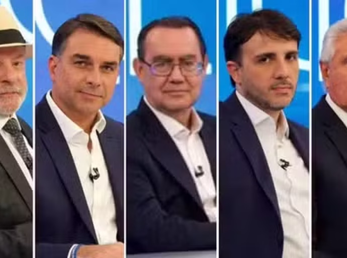 Quaest, 1º turno: Lula, 37%; Flávio Bolsonaro, 33%; Cury, 6%; Caiado, 4%; Renan, 3%; Zema, 1%