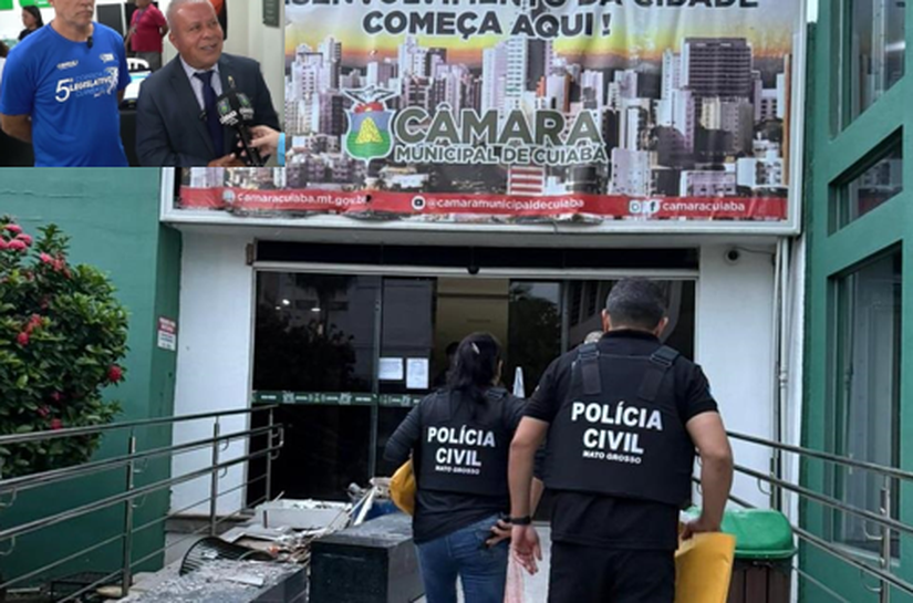 OPERAÇÃO “GORJETA” EXPLODE NA CÂMARA DE CUIABÁ: Chico 2000 é afastado, Chiroli e servidores viram alvo por desvio de emendas