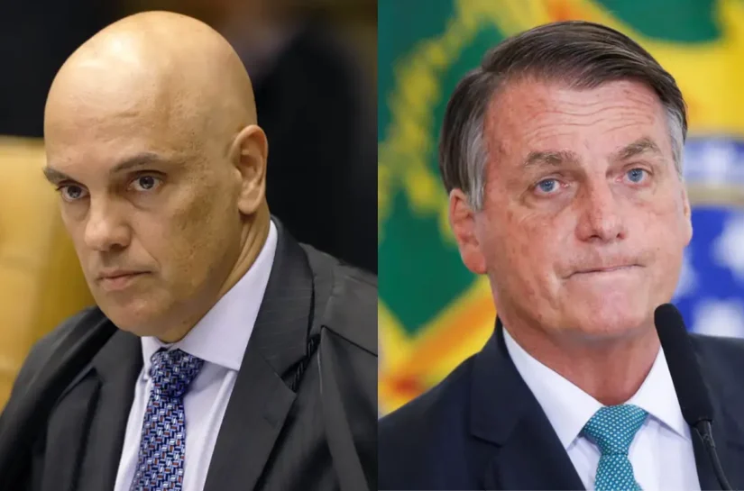 'Quem comanda o Brasil é Alexandre de Moraes', diz Bolsonaro