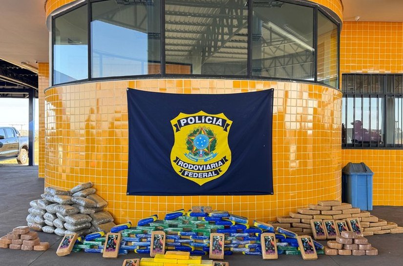 PRF apreende mais de 200 kg de drogas em General Carneiro,MT