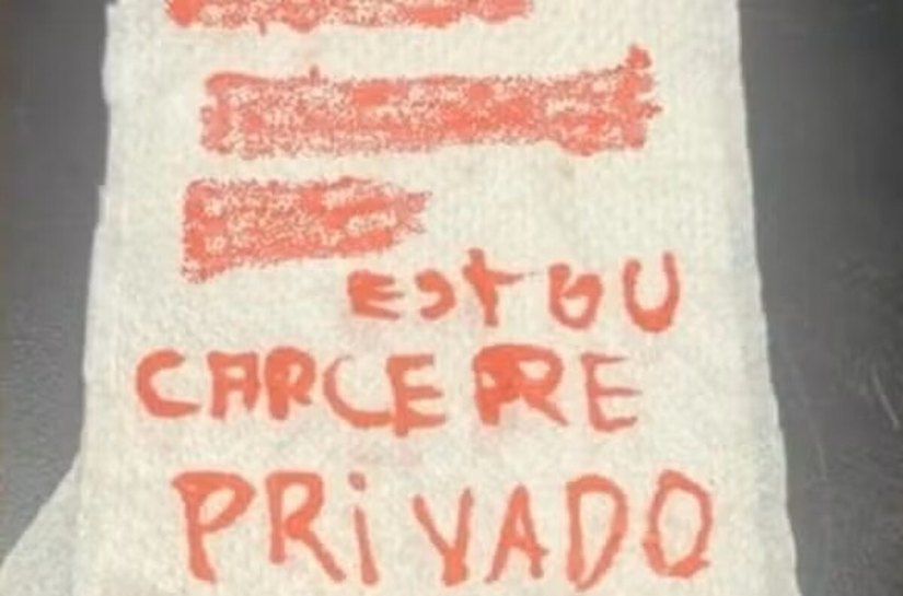 Mãe é mantida em cárcere pelo próprio filho e é salva após policial flagrar bilhete desesperado em Cuiabá