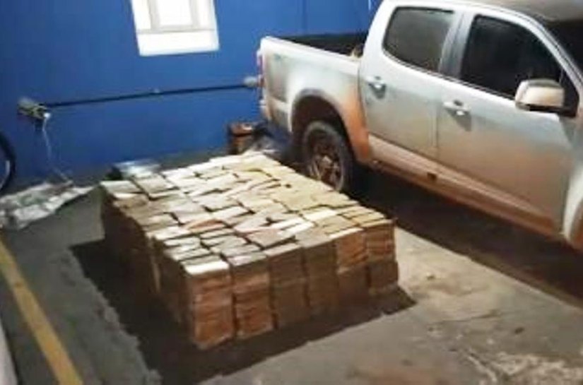 Gefron apreende em MT uma tonelada de pasta base avaliada em R$ 26 mi