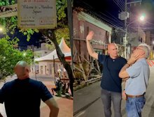 Abílio  anuncia calçadão noturno e restauração de casarões na Praça da Mandioca